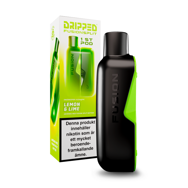 Dripped Fusion - Lemon & Lime 14mg
