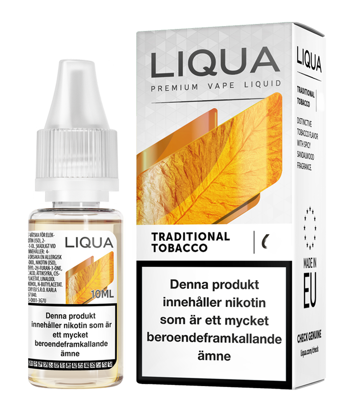 Liqua - Traditional Tobbaco 6mg