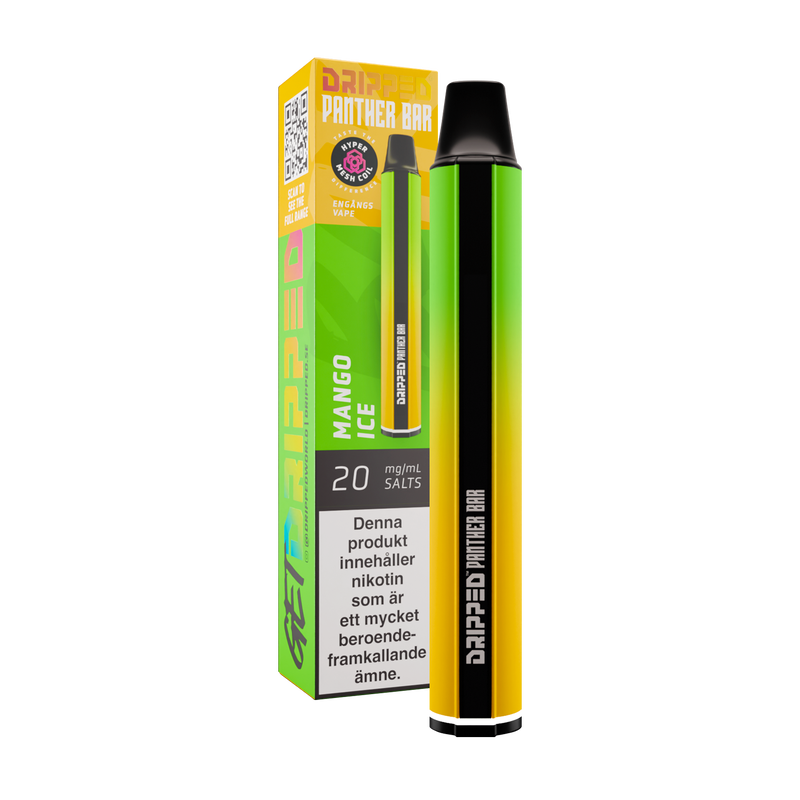 Dripped Panther Bar - Mango Ice 20mg