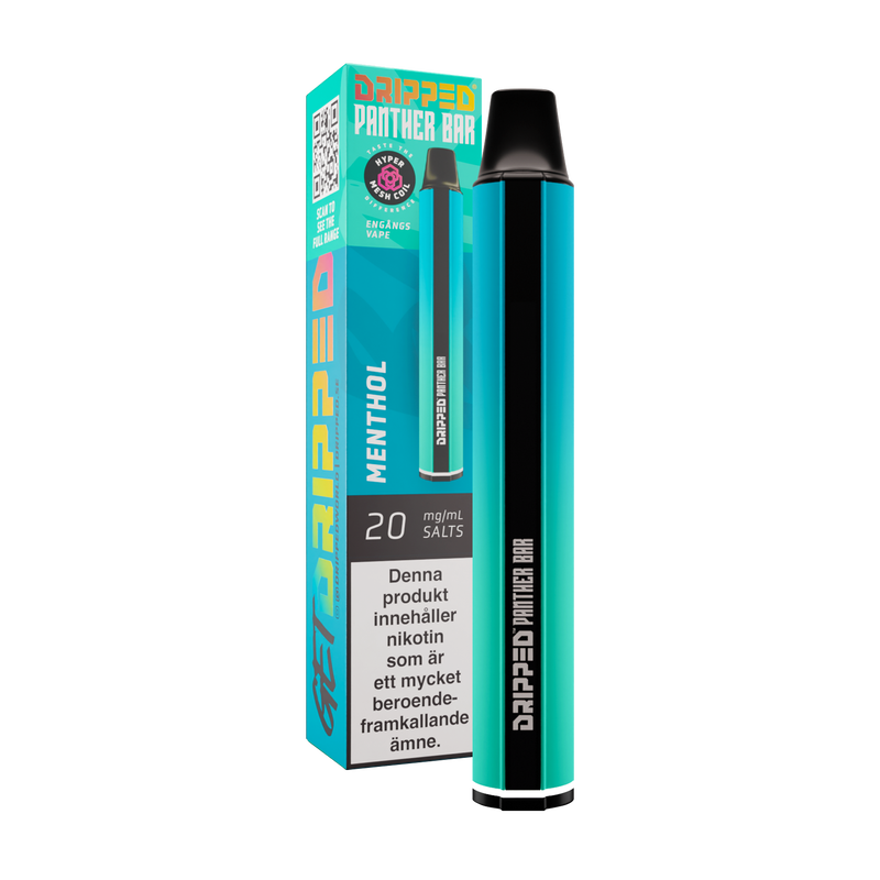 Dripped Panther Bar - Menthol 20mg