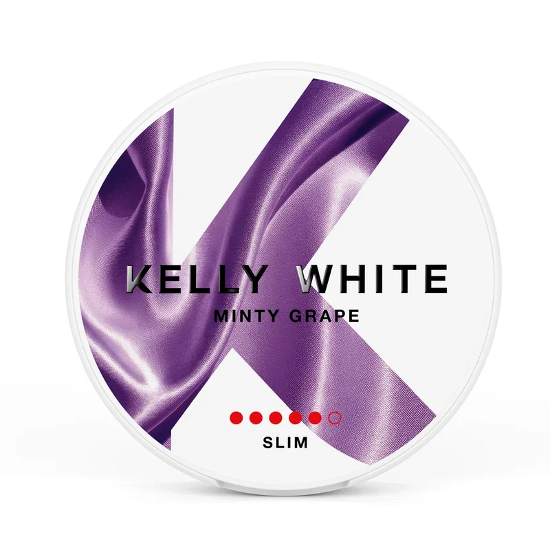 Kelly White - Minty Grape Slim 10mg