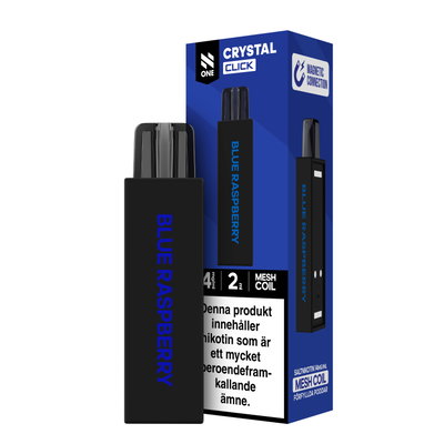 N-One Crystal Click - Blue Raspberry 14mg