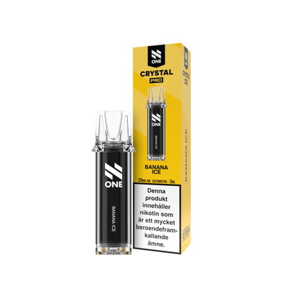 N-One Crystal Pro - Banana Ice 20mg