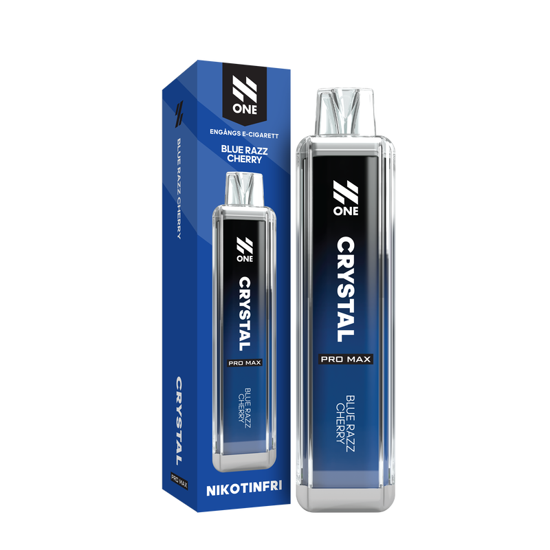 N-One Crystal Zero Pro Max - Blue Razz Cherry 0mg