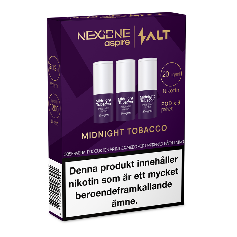 Salt Nexione - Midnight Tobacco 20mg