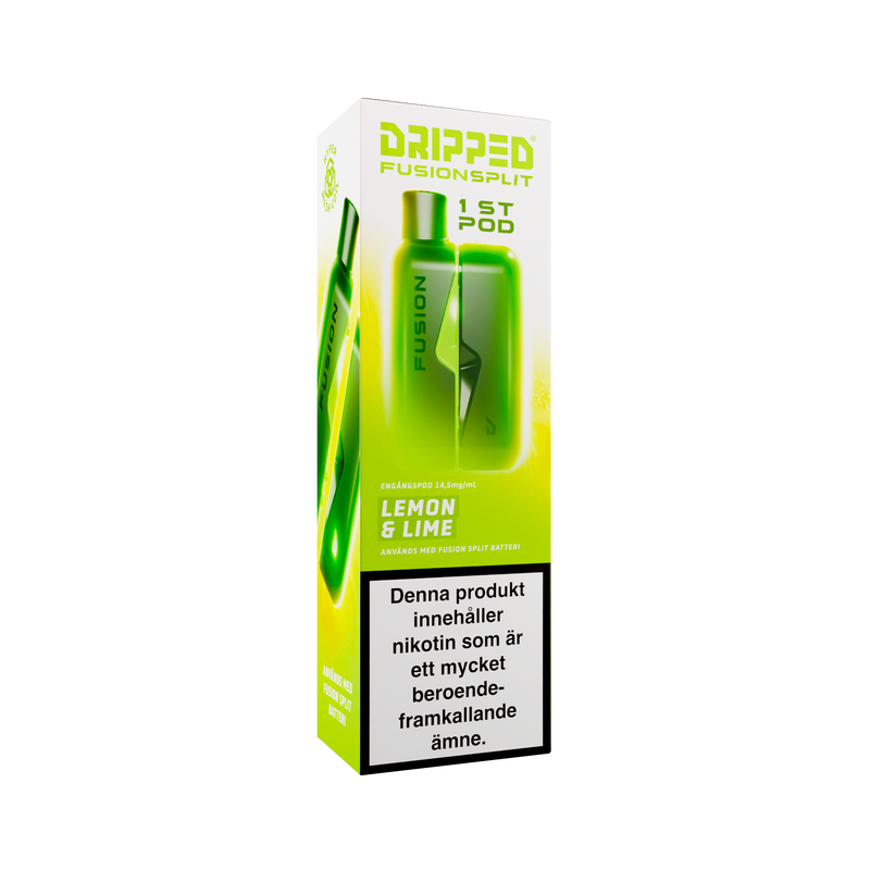 Dripped Fusion Split: Färdigfyllda Poddar