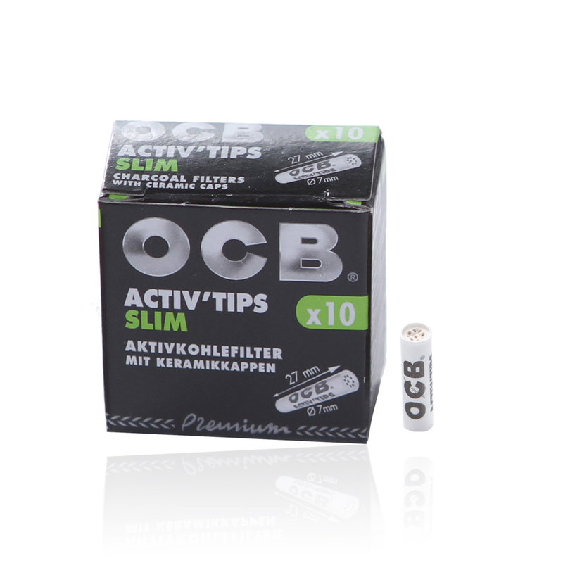 OCB - Activ'Tips Charcoal Filters 10p
