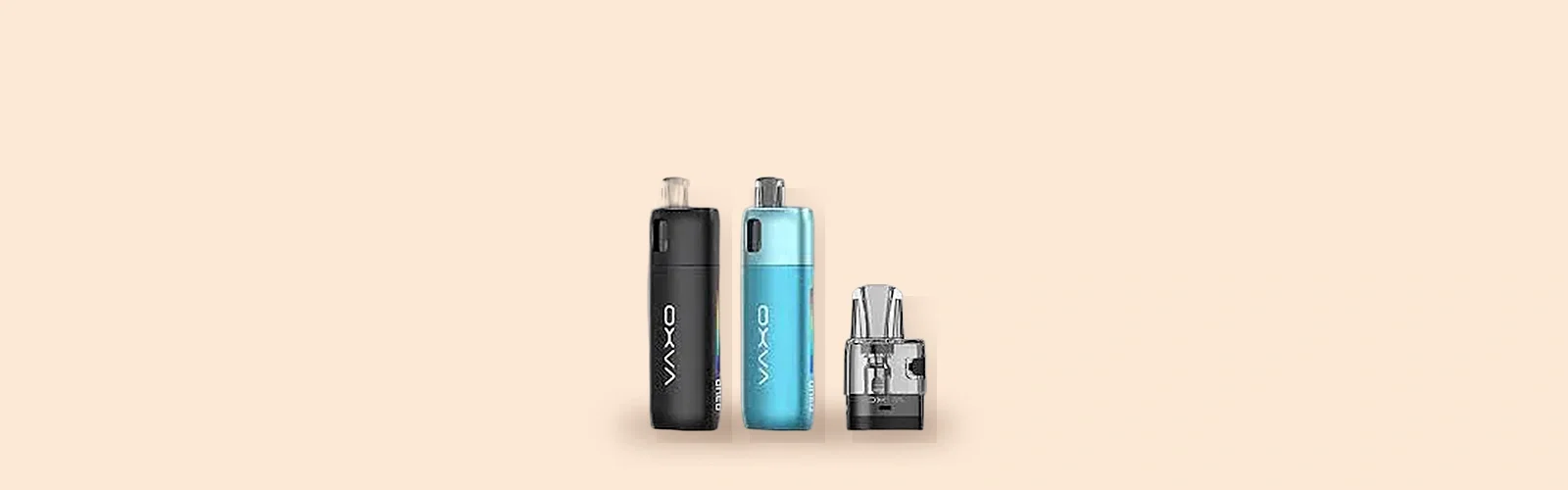 OXVA Oneo Kit i svart och turkos med OXVA Oneo Cartridge