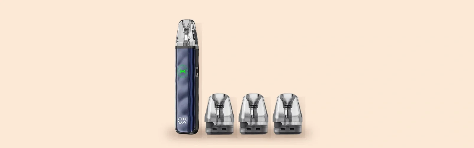 OXVA Xlim Go 2 med tre OXVA Xlim pods