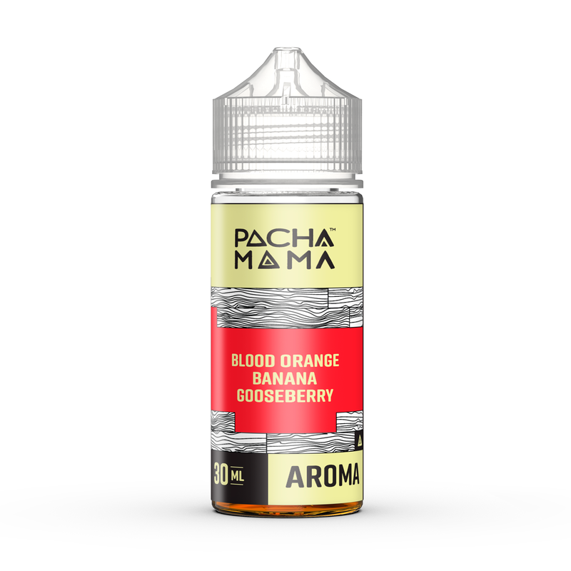 Pacha Mama - Blood Orange Banana Gooseberry 30ml Arom