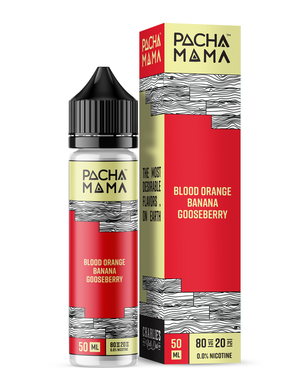 Pachamama - Blood Orange Banana Gooseberry 50ml