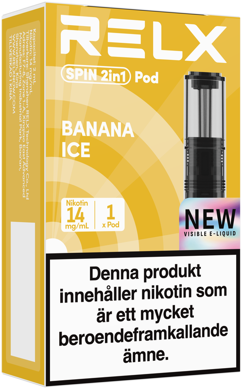 RELX Pod - Banana Ice 14mg
