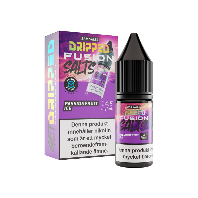 Dripped Fusion - Passionfruit Ice 14mg
