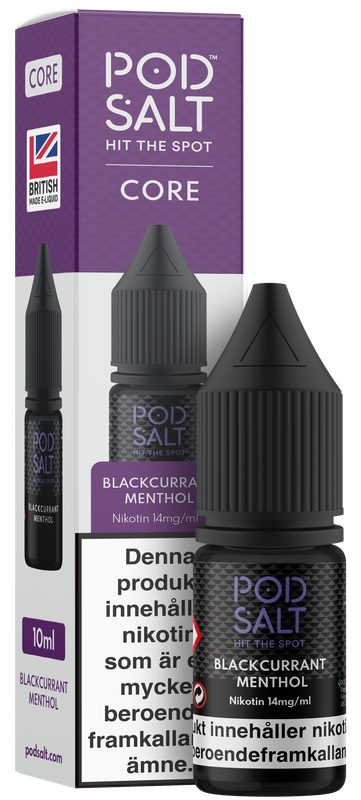 Pod Salt - Blackcurrant Menthol 14mg