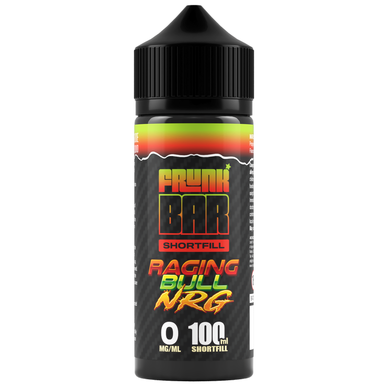 Frunk Bar Shortfill - Raging Bull Nrg 100ml