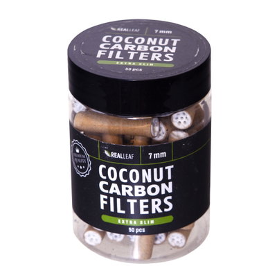 Real Leaf - Coconut Carbon Filters 50p