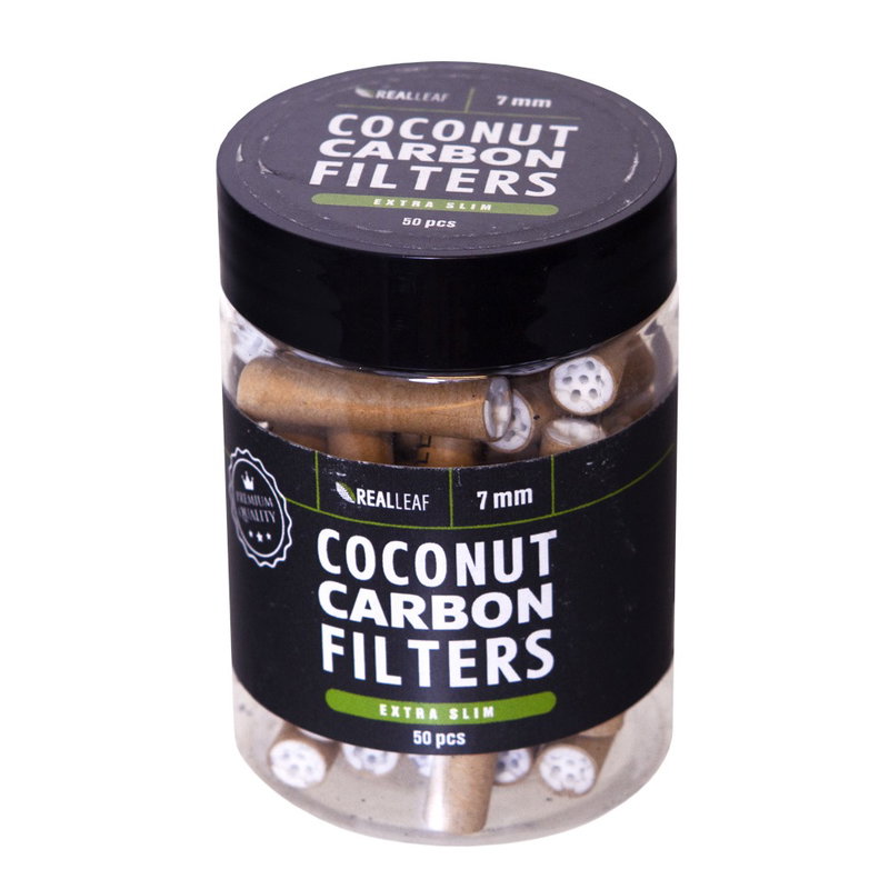 Real Leaf - Coconut Carbon Filters 50p