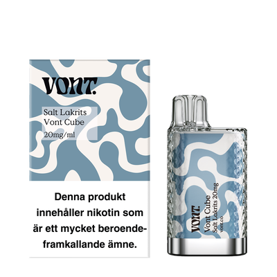 Vont Cube - Salt Lakrits 20mg