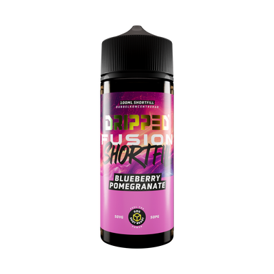 Dripped Fusion - Blueberry Pomegranate 100ml