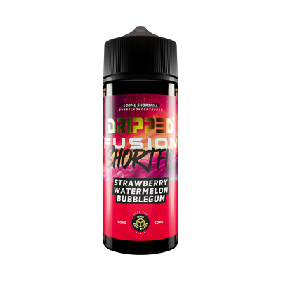 Dripped Fusion - Strawberry Watermelon Bubblegum 100ml