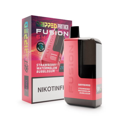 Dripped Panther Bar 6k - Strawberry Watermelon Bubblegum 0mg