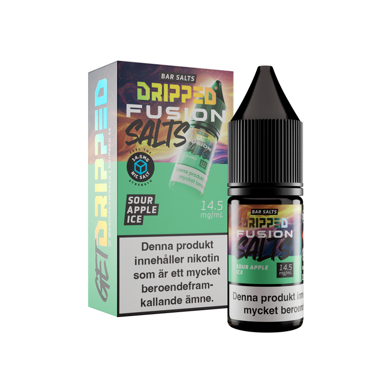 Dripped Fusion - Sour Apple Ice 14mg