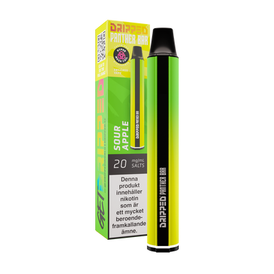 Dripped Panther Bar - Sour Apple 20mg