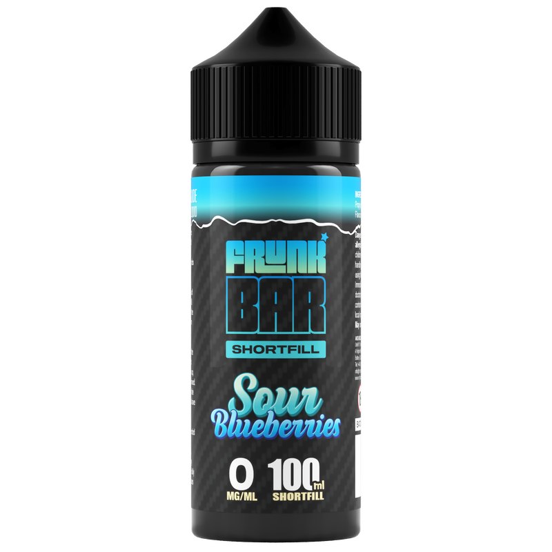 Frunk Bar Shortfill - Sour Blueberries 100ml