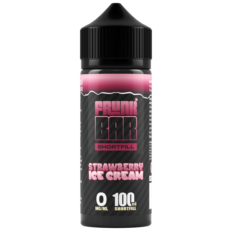 Frunk Bar Shortfill - Strawberry Ice Cream 100ml