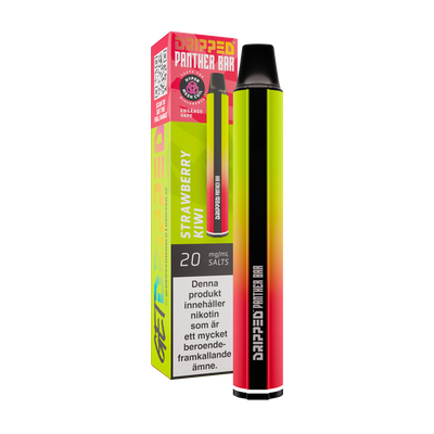 Dripped Panther Bar - Strawberry Kiwi 20mg