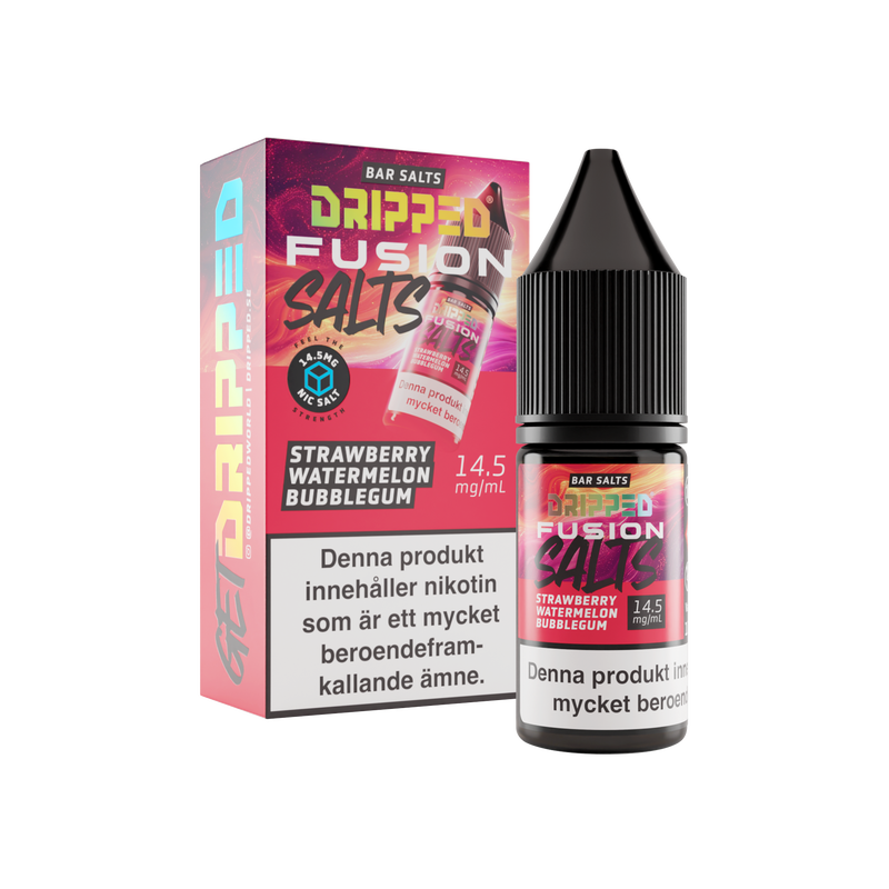 Dripped Fusion - Strawberry Watermelon Bubblegum 14mg