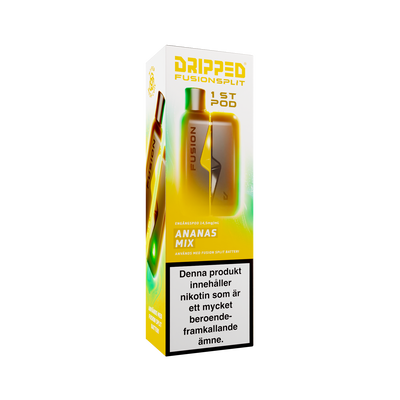 Dripped Fusion Split: Färdigfyllda Poddar