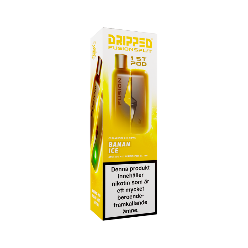 Dripped Fusion Split: Färdigfyllda Poddar