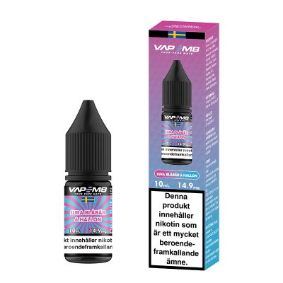 VapeM8 - Sura Blåbär & Hallon 14mg