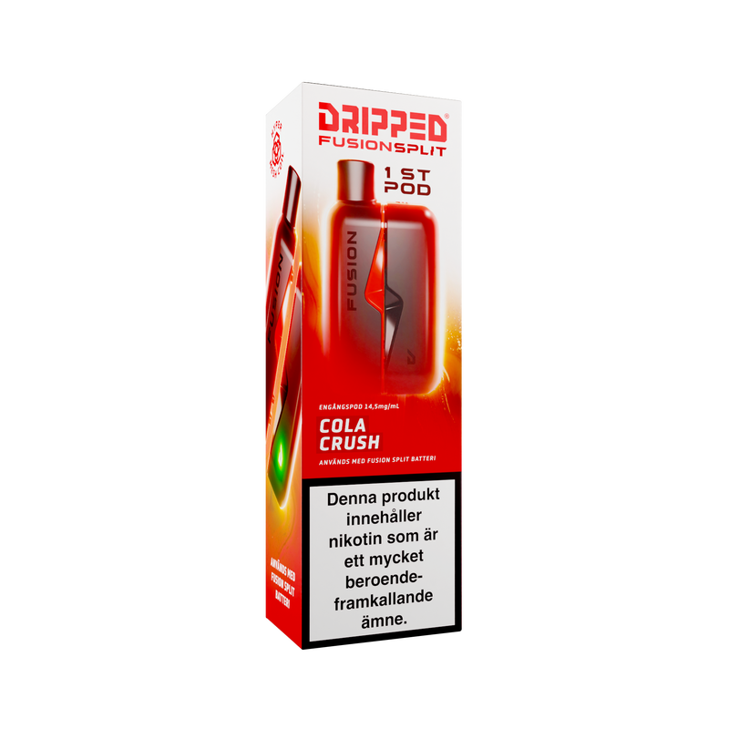 Dripped Fusion Split: Färdigfyllda Poddar