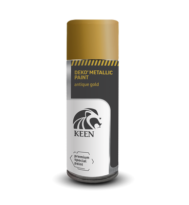 Sprayfärg Metallic Antique Gold Keen 400ml