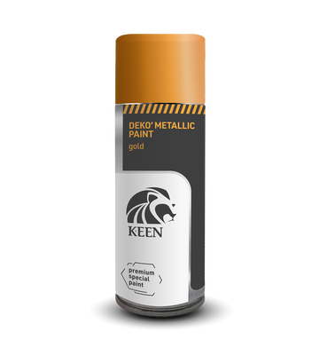 Sprayfärg Metallic Gold Keen 400ml