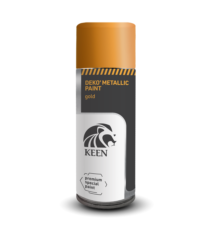 Sprayfärg Metallic Gold Keen 400ml