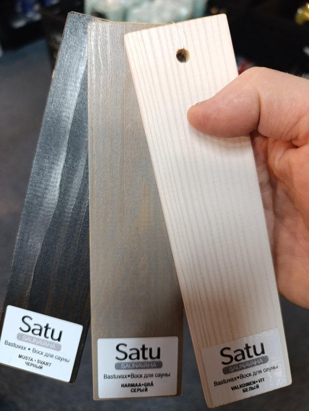 Satu Bastuvax Vit Teknos 0,9L