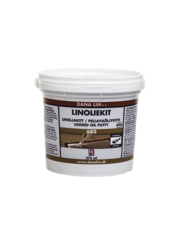 Linoljekitt 682 Natur Dana Lim 750gr