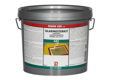 Glasmästarkitt 683 Natur 5kg Dana Lim