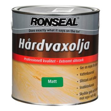 Hårdvaxolja Ronseal Matt 2,5l