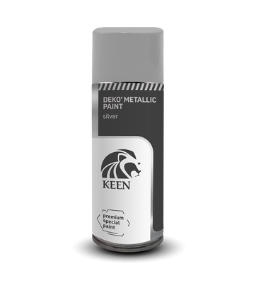 Sprayfärg Metallic Silver Keen 400ml