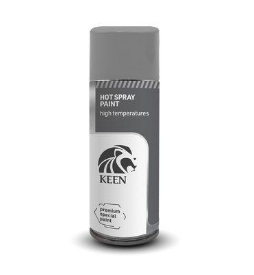 Sprayfärg Värmespray Silver 600°C Keen 400ml
