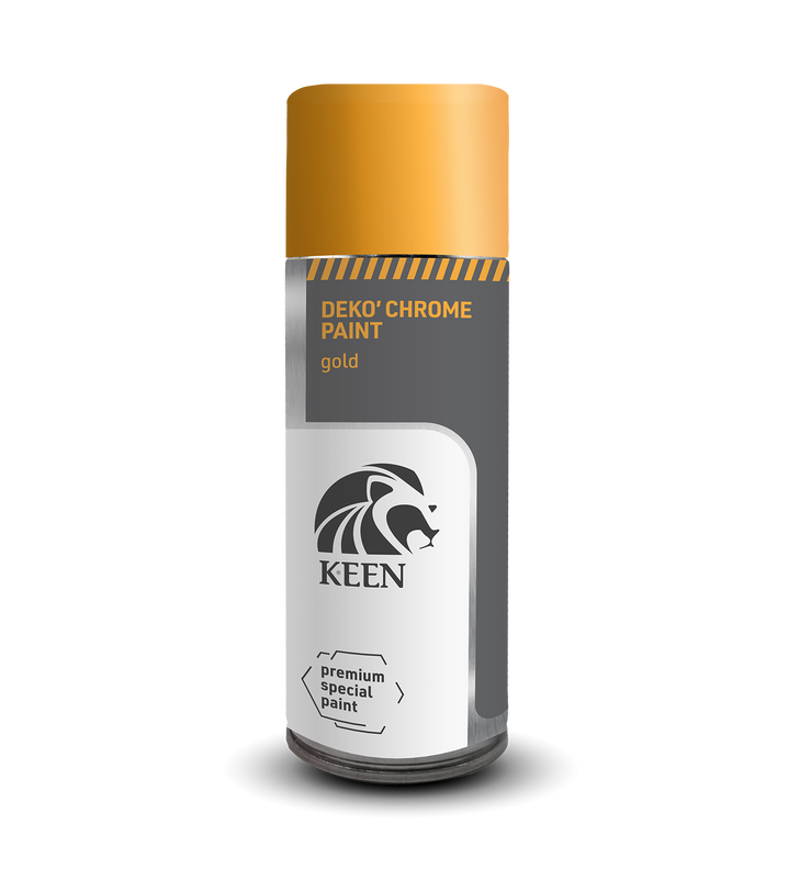 Sprayfärg Chrome Gold Keen 400ml