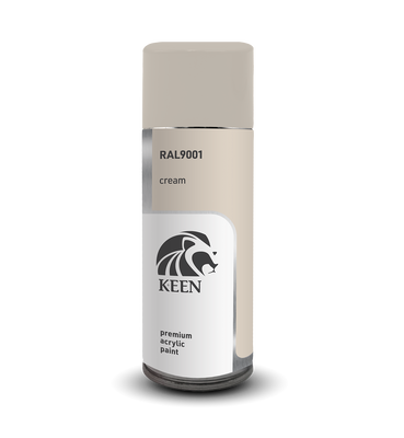 Sprayfärg Keen 400ml – RAL9001 Creme White