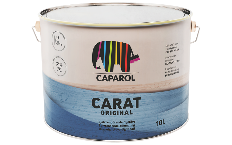 FAQ – Vanliga frågor om Caparol Carat självrengörande oljefärg