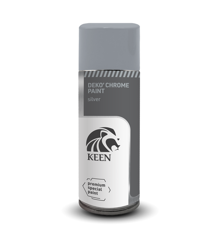 Sprayfärg Chrome Silver Keen 400ml
