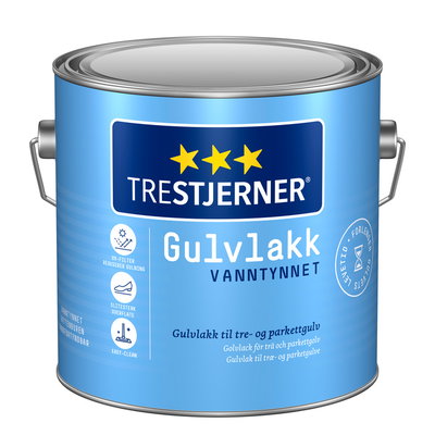 Golvlack Matt TreStjerner