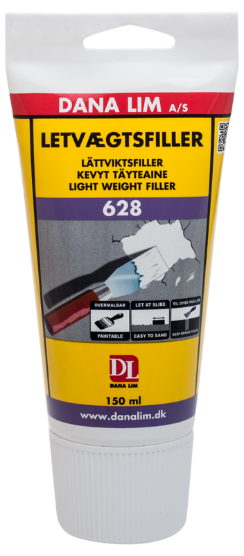 Lättspackel Filler 628 Dana Lim 950ml